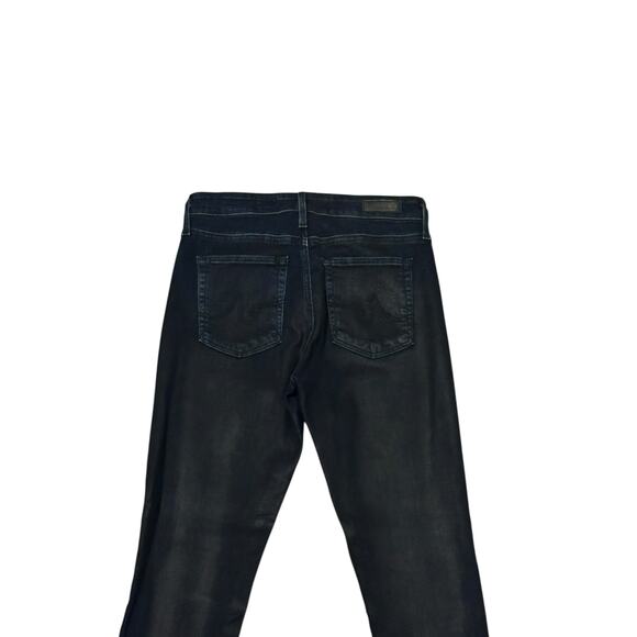 AG Adriano Goldschmied Women's 27R Black Farrah High Rise Skinny Ankle Jeans - Picture 9 of 16